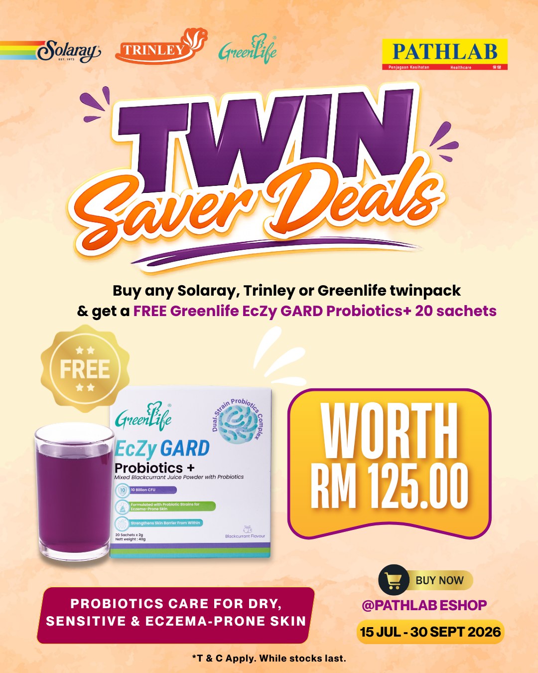 Double the savings, double the wellness!